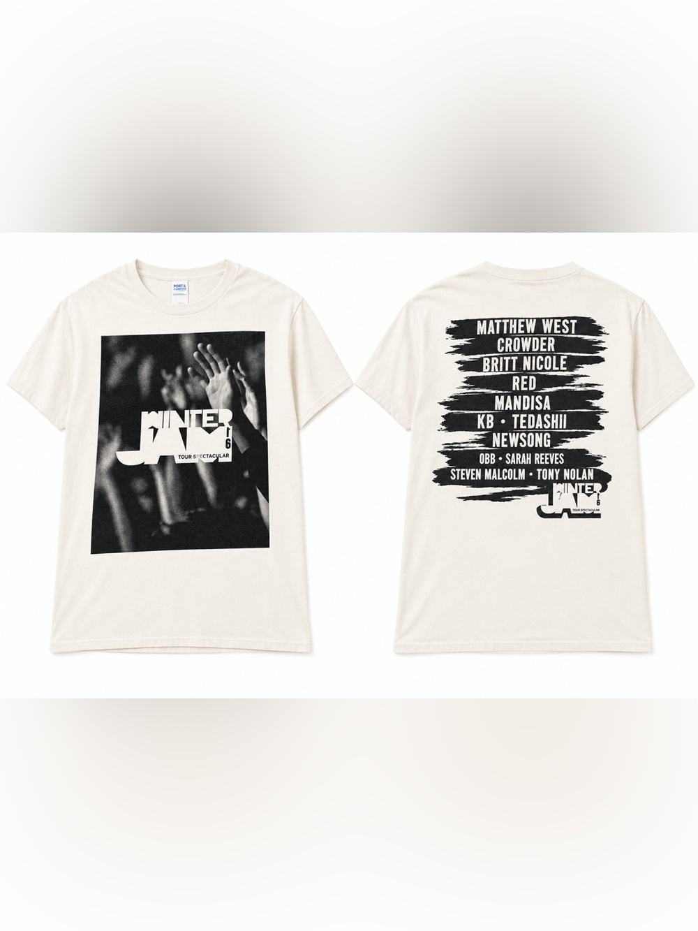 Winter Jam 2016 Tour Spectacular Christian Music Concert Graphic T-Shirt